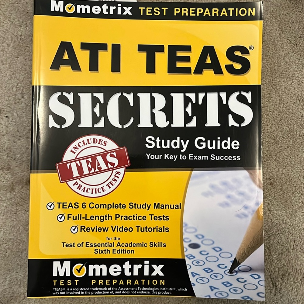 Brand new TEAS study guide.